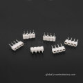 2.54 4P White Horizontal Female Connectors